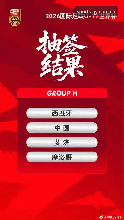 U17世界杯抽签深度评测：中国足球新生代迎战西班牙，球友会平台观赛体验全解析
